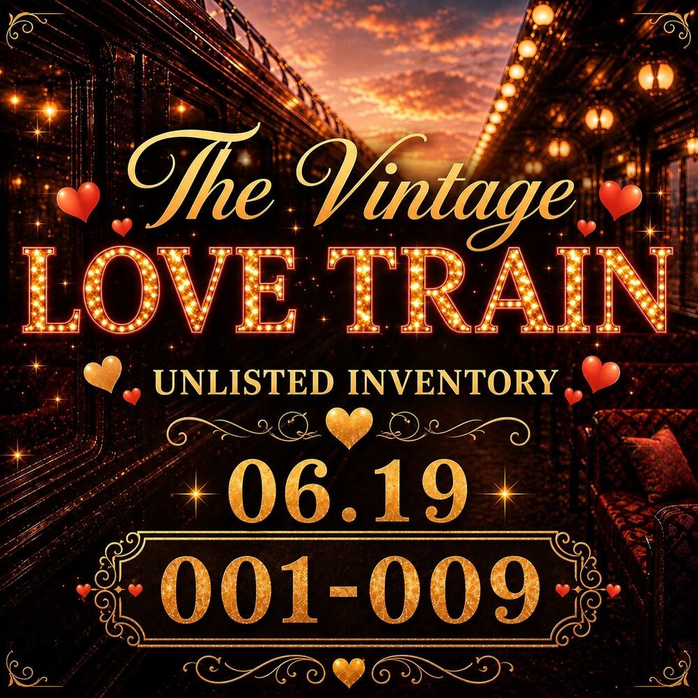 06.19 🚂 MW 💛 The Vintage Love Train Unlisted Items 💛 1-10 💛 Thank you!! 🫶